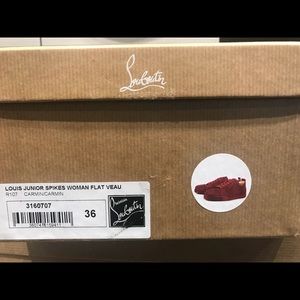 Louis junior spikes women flat veau